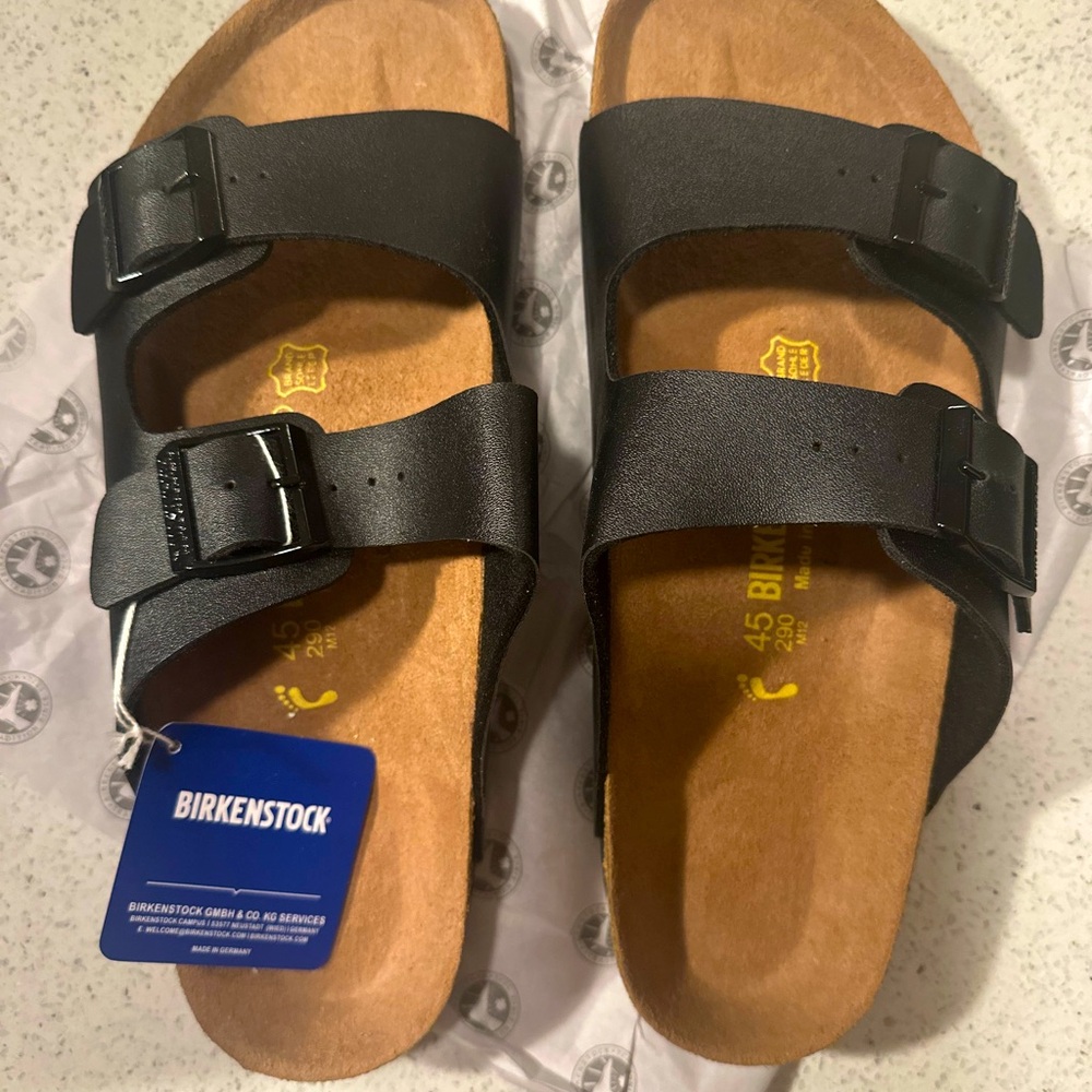 Brand New Birkenstock Arizona Soft Footbed Sandals - Size 44